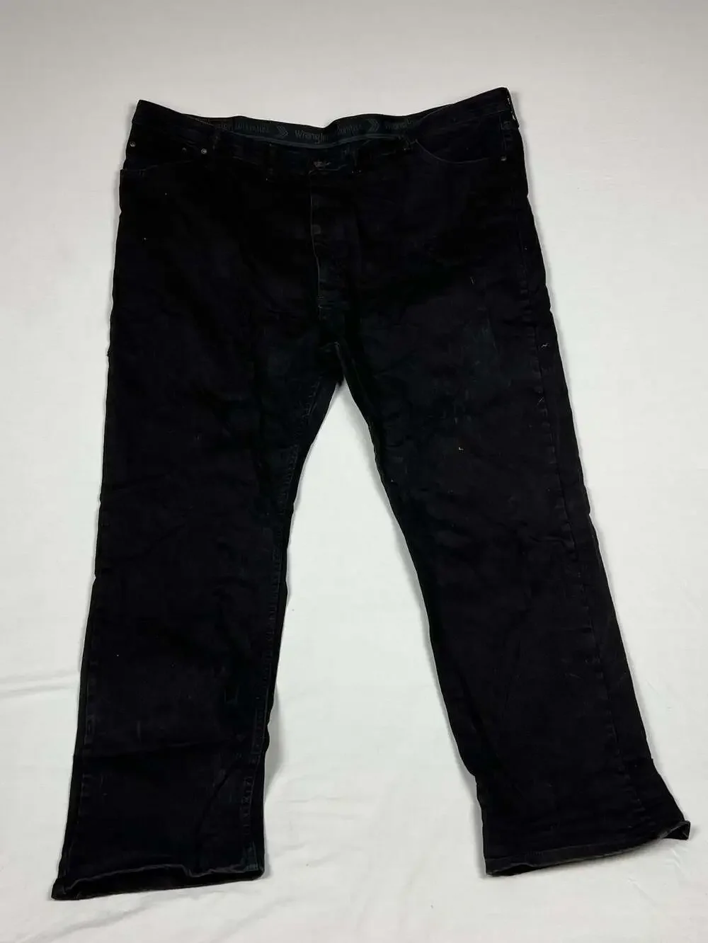 Wrangler Authentics Black Denim Jeans Size 50x32